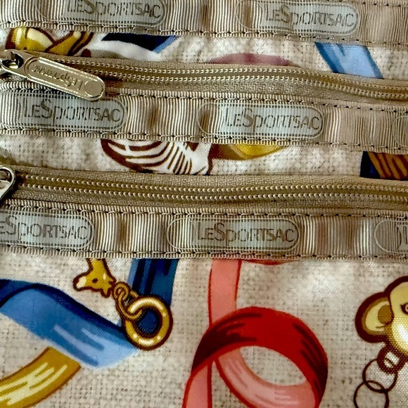 Lesportsac Cosmetic Bag / Pouch / Clutch / Makeup * EUC - Picture 3 of 6